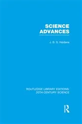 Book cover of Science Advances by J.B.S. Haldane