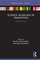 Book cover of Science Museums in Transition by Hooley McLaughlin