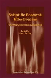 Book cover of Scientific Research Effectiveness by J. Hurley