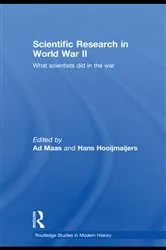 Book cover of Scientific Research In World War II by Ad Maas