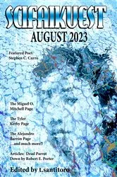 Book cover of Scifaikuest August 2023 by Teri Santitoro