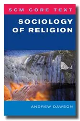 Book cover of SCM Core Text: Sociology of Religion by Andrew Dawson