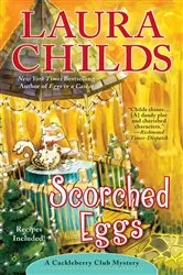 Book cover of Scorched Eggs by Laura Childs