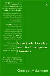 Book cover of Scottish Gaelic and its European Cousins by George McLennan