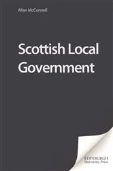 Book cover of Scottish Local Government by Allan McConnell