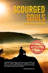 Book cover of Scourged Souls by Keith  N. Corman