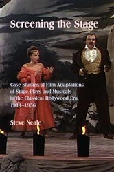 Book cover of Screening the Stage by Steven Neale