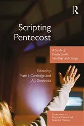 Book cover of Scripting Pentecost by Mark J. Cartledge