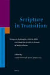 Book cover of Scripture in Transition by Anssi Voitila