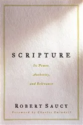 Book cover of Scripture by Robert Saucy