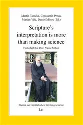 Book cover of SCRIPTURE'S INTERPRETATION IS MORE THAN MAKING SCIENCE by Martin Tamcke