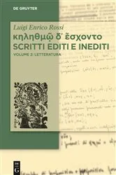 Book cover of κηληθμῷ δ᾽ ἔσχοντο Scritti editi e inediti by Giulio Colesanti