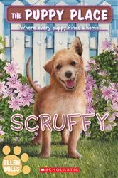 Book cover of Scruffy (The Puppy Place #67) by Ellen Miles