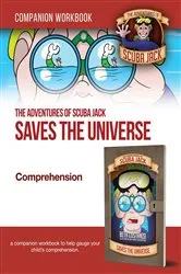 Book cover of Scuba Jack Saves The Universe - Companion Workbook. by Beth Costanzo