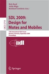 Book cover of SDL 2009: Design for Motes and Mobiles by Rick Reed