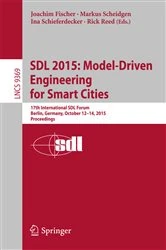 Book cover of SDL 2015: Model-Driven Engineering for Smart Cities by Joachim Fischer