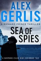 Book cover of Sea of Spies by Alex Gerlis