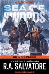 Book cover of Sea of Swords by R.A. Salvatore