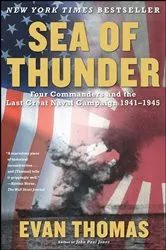 Book cover of Sea of Thunder by Evan Thomas