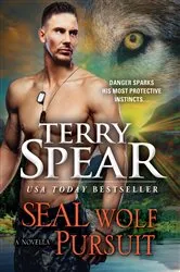 Book cover of SEAL Wolf Pursuit by Terry Spear