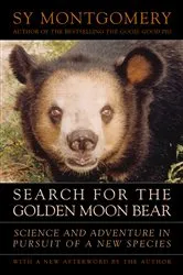 Book cover of Search for the Golden Moon Bear by Sy Montgomery