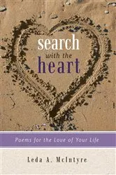 Book cover of Search with the Heart by Leda A. McIntyre