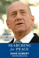 Book cover of Searching for Peace by Ehud Olmert