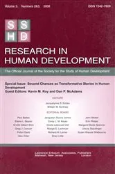 Book cover of Second Chances As Transformative Stories Rhd V3 2&3 by Kevin M. Roy