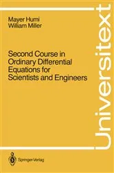 Book cover of Second Course in Ordinary Differential Equations for Scientists and Engineers by Mayer Humi