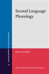 Book cover of Second Language Phonology by John Archibald