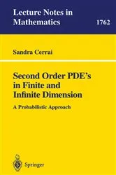 Book cover of Second Order PDE's in Finite and Infinite Dimension by Sandra Cerrai