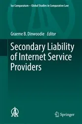 Book cover of Secondary Liability of Internet Service Providers by Unknown