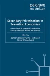 Book cover of Secondary Privatization in Transition Economies by B. Blaszczyk