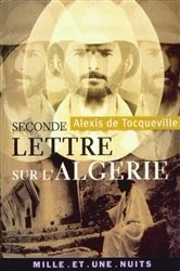 Book cover of Seconde lettre sur l'Algérie by Alexis de Tocqueville