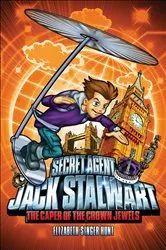Book cover of Secret Agent Jack Stalwart: Book 4: Caper of the Crown Jewels: England by Elizabeth Singer Hunt