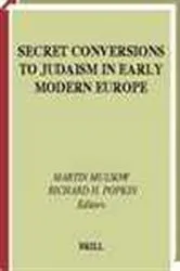 Book cover of Secret conversions to Judaism in early modern Europe by M. Mulsow