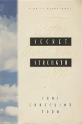 Book cover of Secret Strength by Joni Eareckson Tada