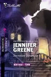 Book cover of Secretive Stranger by Jennifer Greene