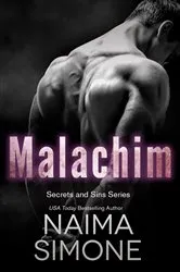 Book cover of Secrets and Sins: Malachim by Naima Simone