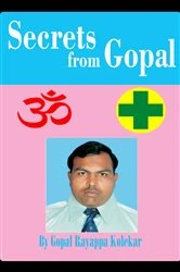 Book cover of Secrets from Gopal by Kolekar, Gopal, Rayappa
