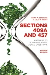 Book cover of Sections 409A and 457 by Brian Berglund