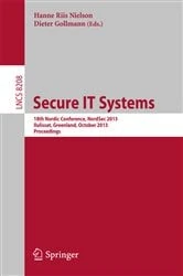 Book cover of Secure IT Systems by Hanne Riis Nielsen