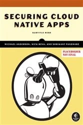Book cover of Securing Cloud Native Apps by Michael Anderson