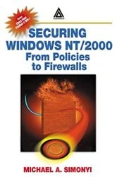 Book cover of Securing Windows NT/2000 by Michael A. Simonyi