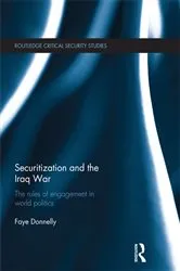 Book cover of Securitization and the Iraq War by Faye Donnelly