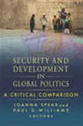 Book cover of Security and Development in Global Politics by Joanna Spear