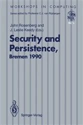 Book cover of Security and Persistence by John Rosenberg