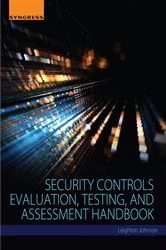 Book cover of Security Controls Evaluation, Testing, and Assessment Handbook by Leighton Johnson