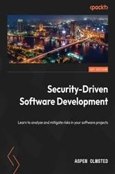 Book cover of Security-Driven Software Development by Aspen Olmsted