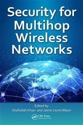 Book cover of Security for Multihop Wireless Networks by Shafiullah Khan